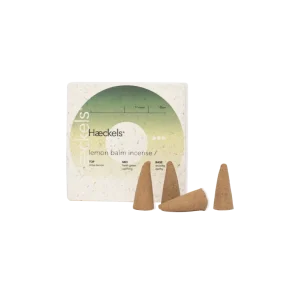 Lemon Balm Incense Cones (candele e incensi )