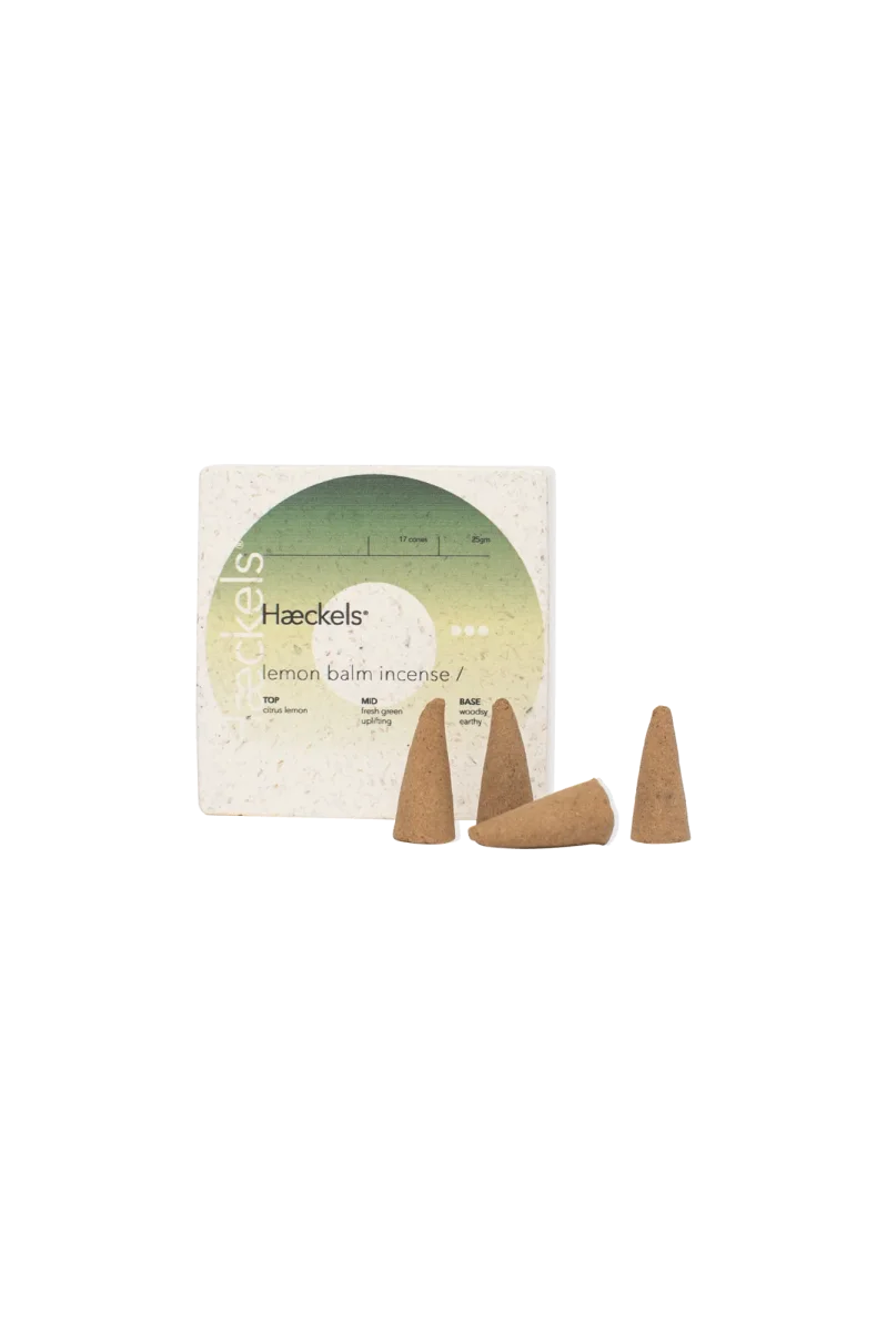 Lemon Balm Incense Cones (candele e incensi )