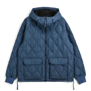 GIACCA MILITARY W-ZIP DOWN HOODIE