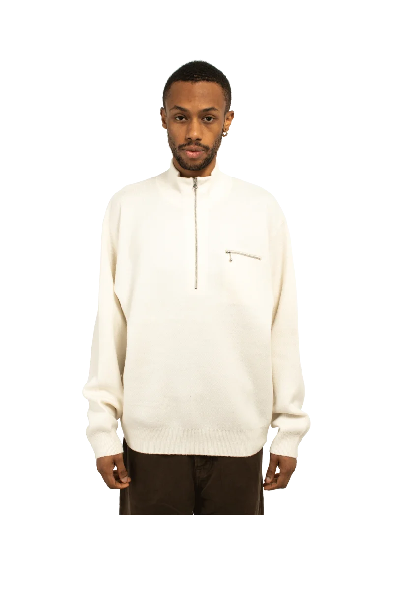 Half Zip Mock Neck Sweater - immagine 9