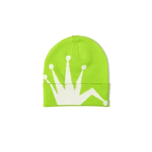 Crown Jacquard Cuff Beanie