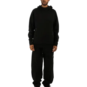 Diagonal Raised Goggle Hooded Sweatshirt