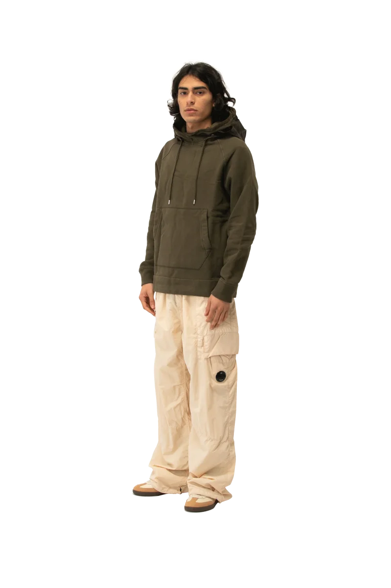 Diagonal 2/1 Goggle Hooded Sweatshirt - immagine 2