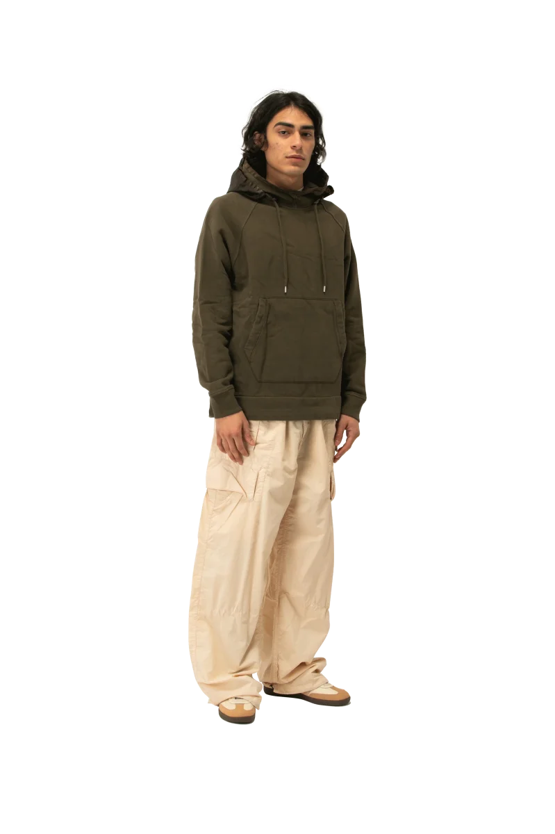 Diagonal 2/1 Goggle Hooded Sweatshirt - immagine 3