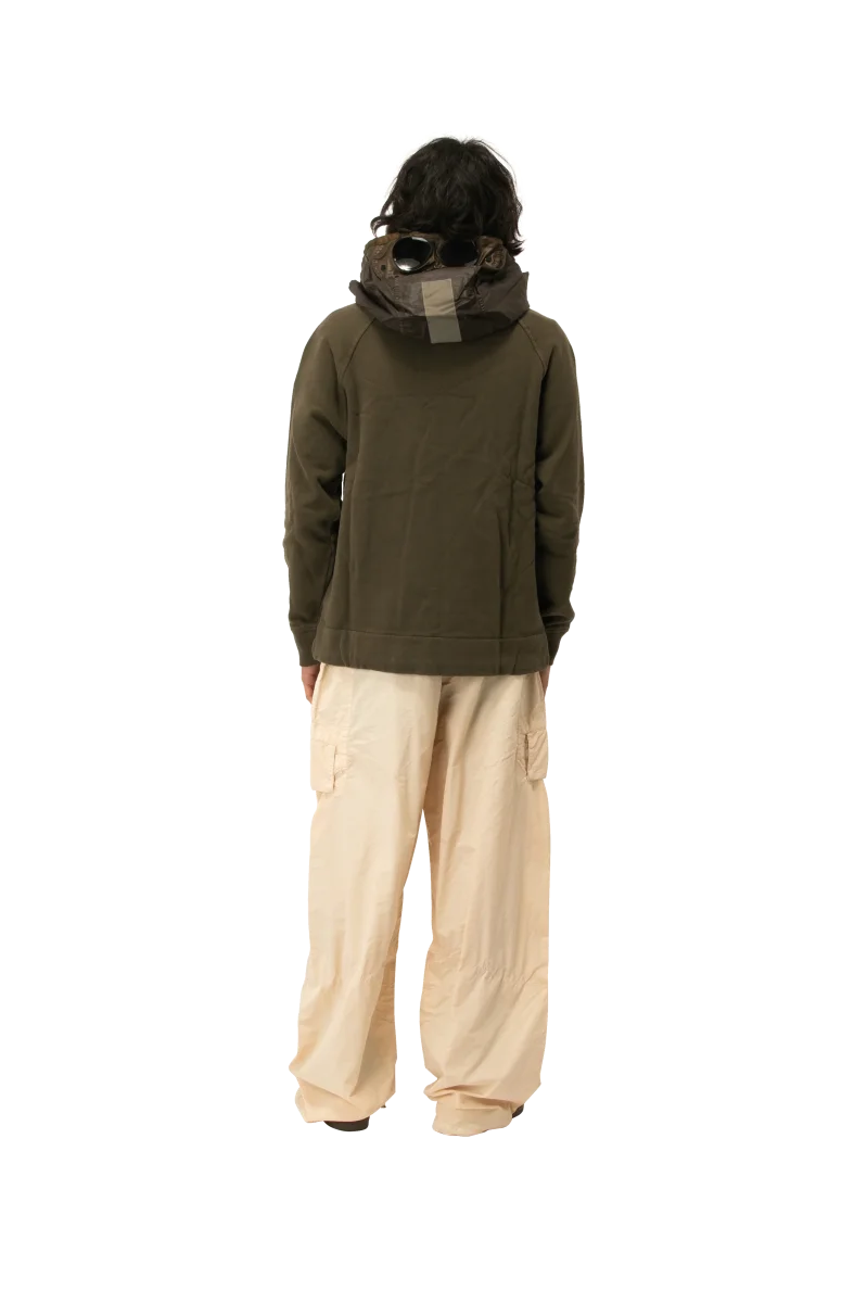 Diagonal 2/1 Goggle Hooded Sweatshirt - immagine 4