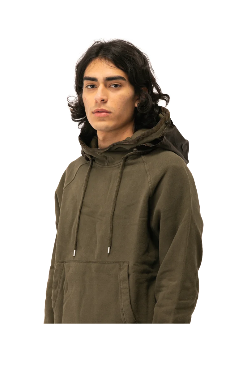Diagonal 2/1 Goggle Hooded Sweatshirt - immagine 5