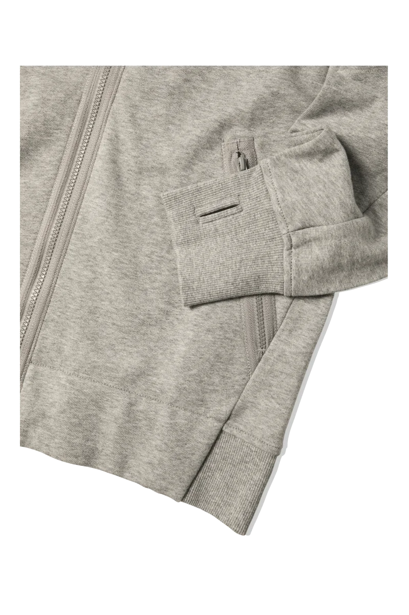 Diagonal Raised Fleece Goggle Zipped Hoodie - immagine 9