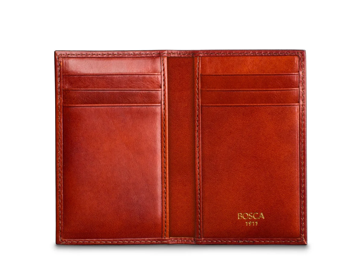 Old Leather 8 Pocket Credit Card Case - immagine 5