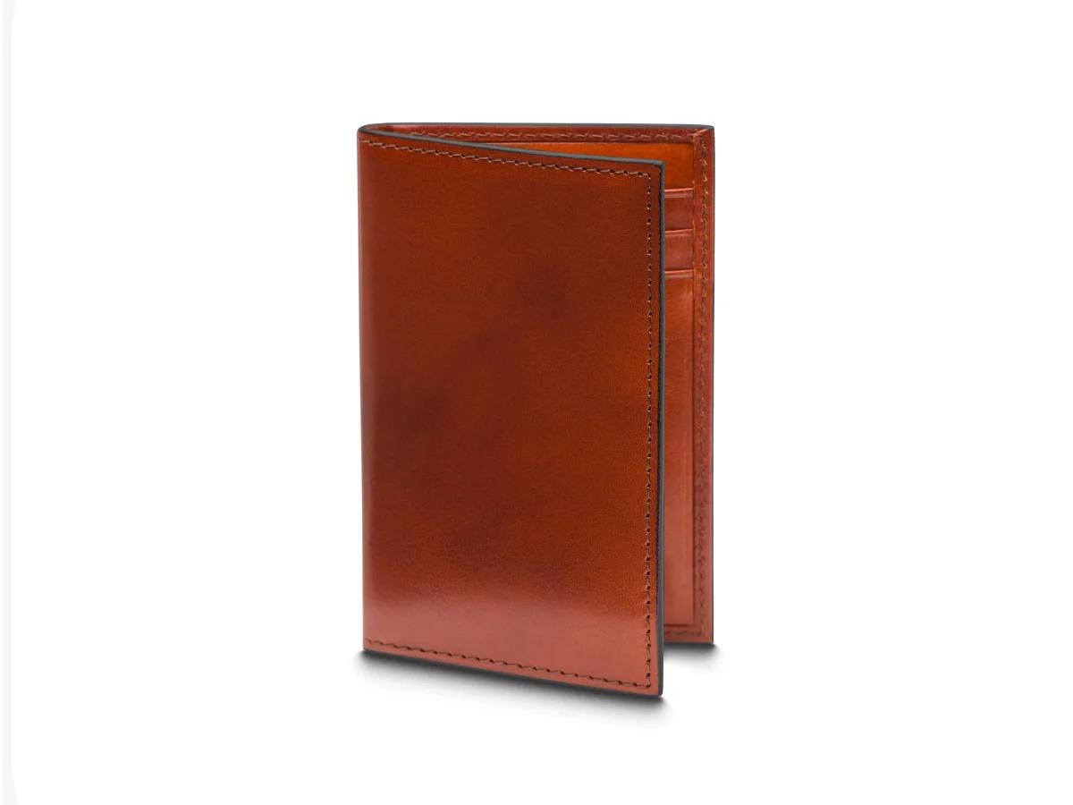 Italia Old Leather Vertical Card Case - immagine 6