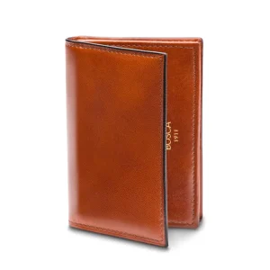 Old Leather Full Gusset, 2 Pkt Card Case W/ I.D.