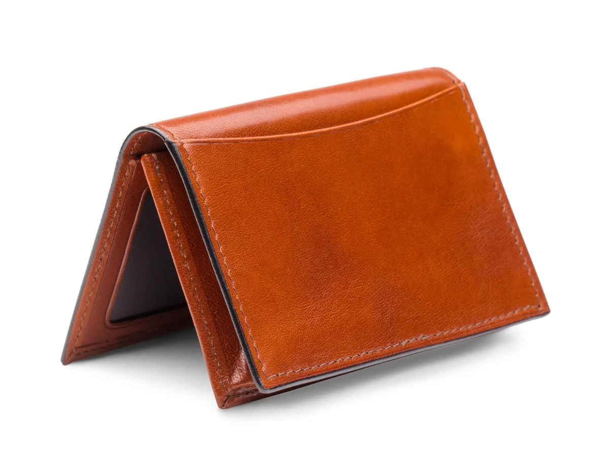 Old Leather Full Gusset, 2 Pkt Card Case W/ I.D. - immagine 4