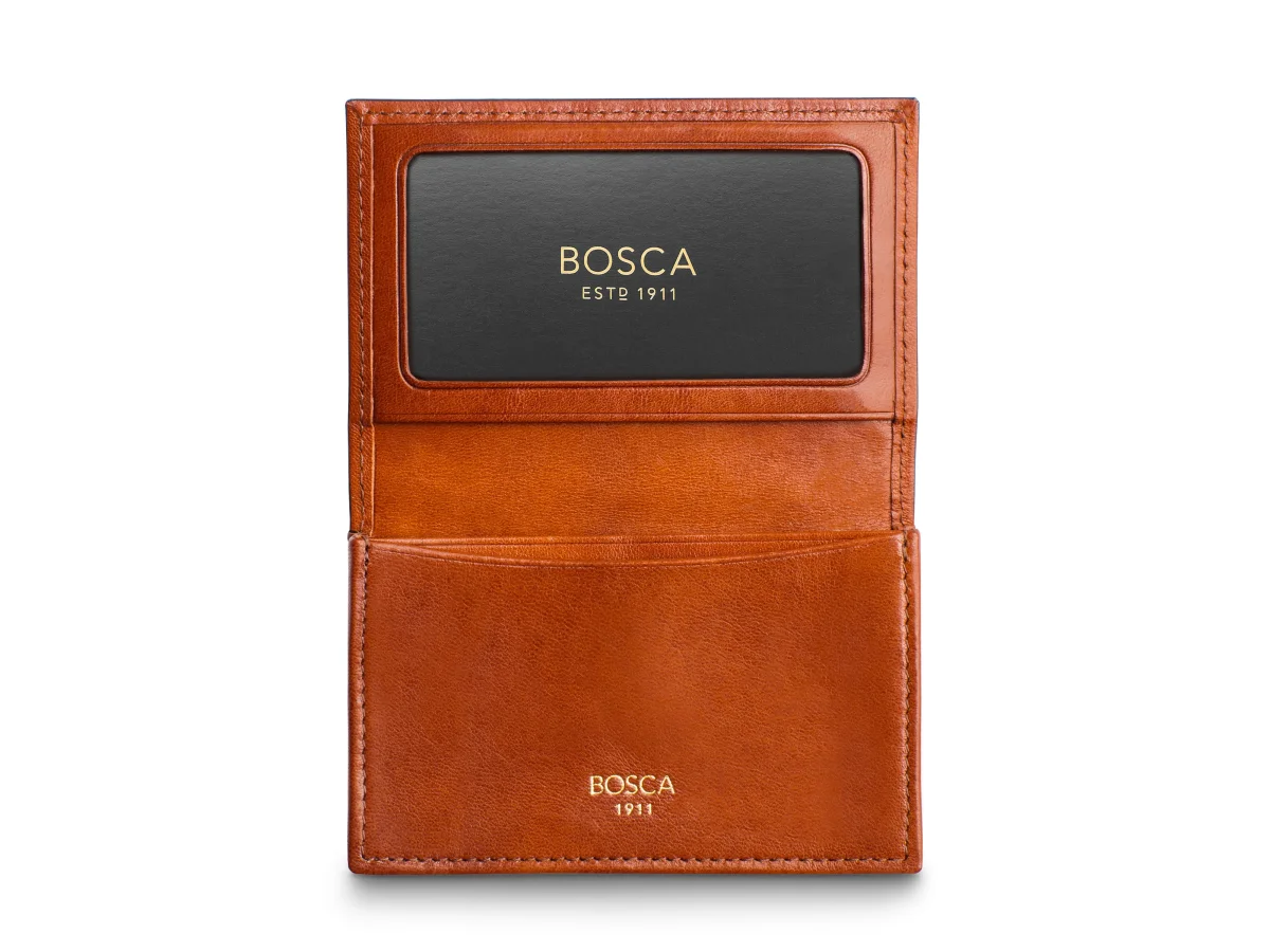 Old Leather Full Gusset, 2 Pkt Card Case W/ I.D. - immagine 6