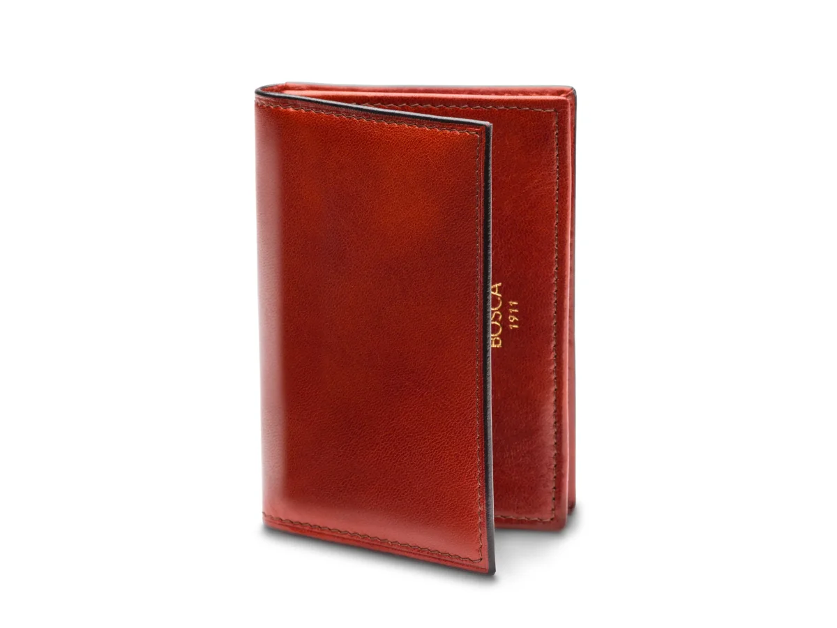 Old Leather Full Gusset, 2 Pkt Card Case W/ I.D. - immagine 7