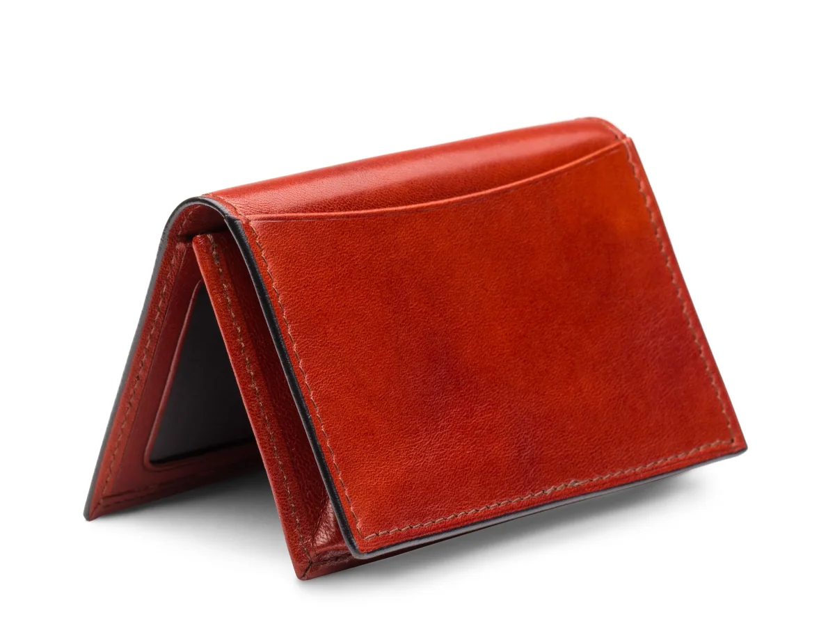 Old Leather Full Gusset, 2 Pkt Card Case W/ I.D. - immagine 8