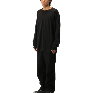 Hemp Cross Oversized Longsleeve T-Shirt