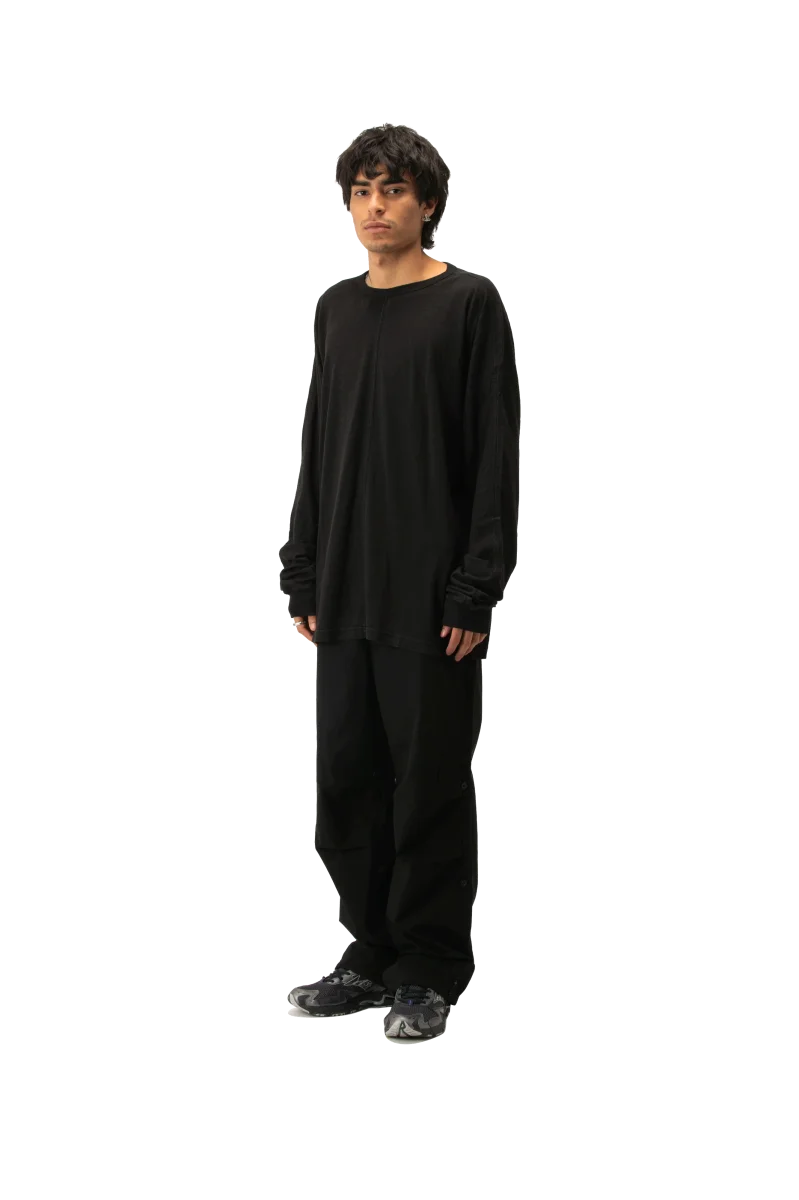 Hemp Cross Oversized Longsleeve T-Shirt - immagine 2