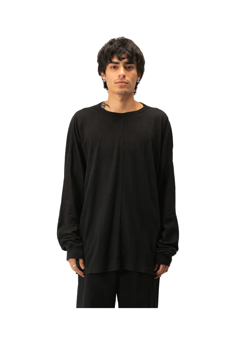 Hemp Cross Oversized Longsleeve T-Shirt - immagine 9