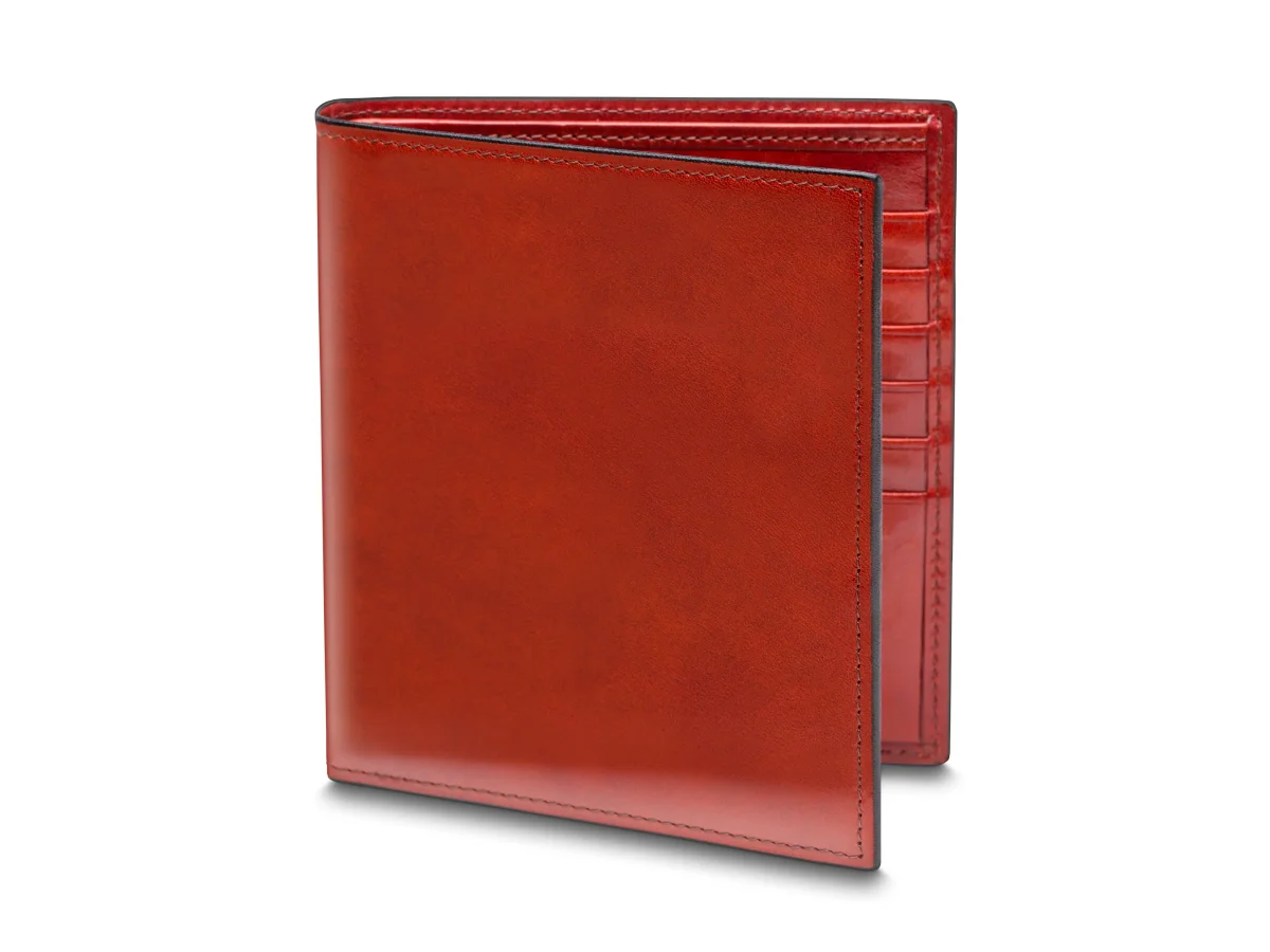 Old Leather Italia 12 Pocket Credit Wallet