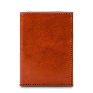 Old Leather Passport Case