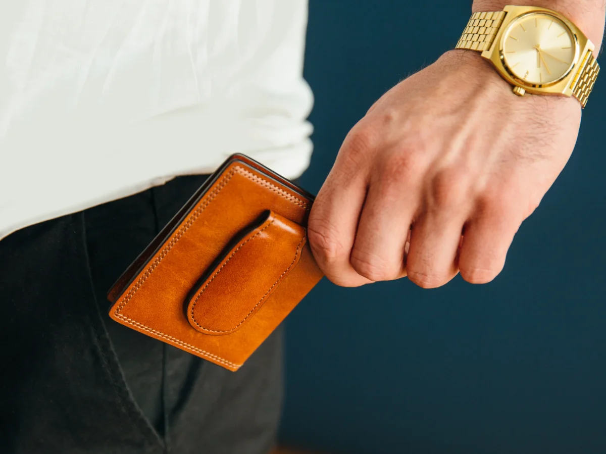 Dolce Deluxe Front Pocket Wallet w/ Magnetic Clip - immagine 3