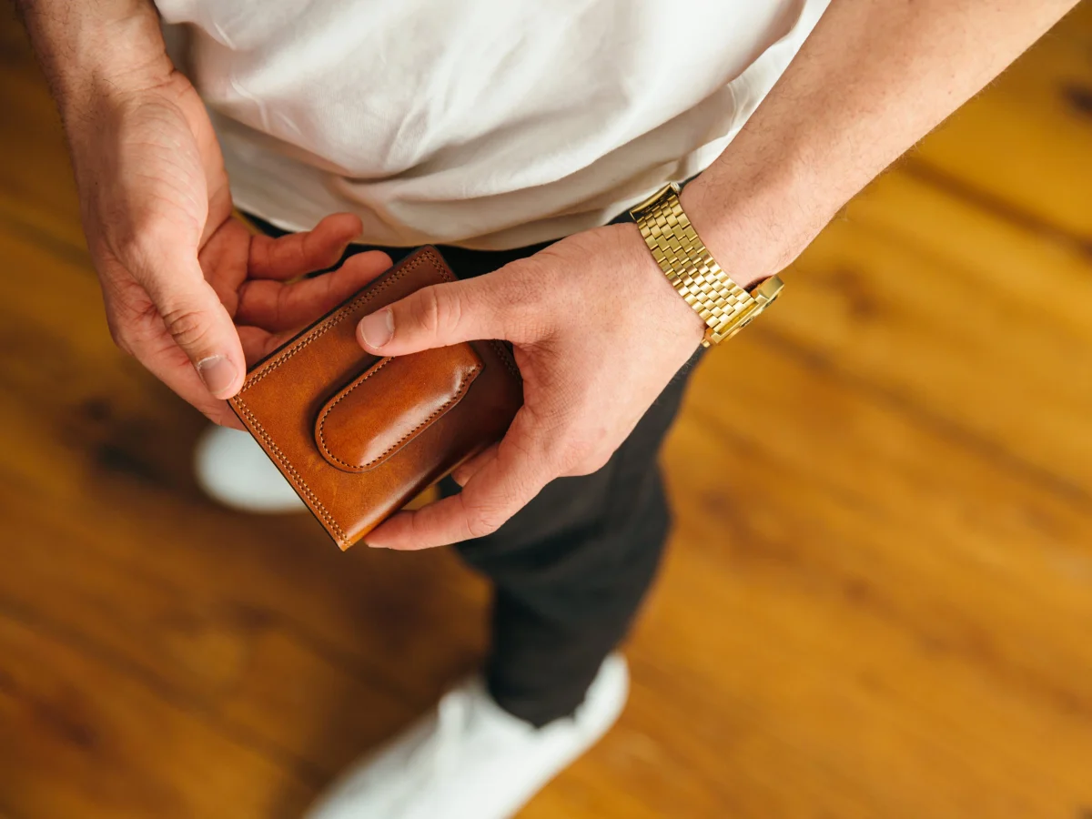 Dolce Italia Deluxe Front Pocket Wallet w/ Magnetic Clip - immagine 3