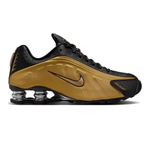 Woman Shox R4 "Black/Metallic Gold"