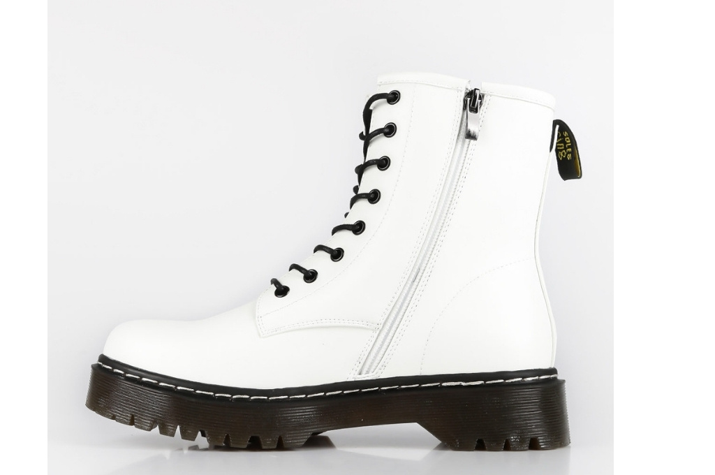 Anfibi bianchi da donna “White” - immagine 5