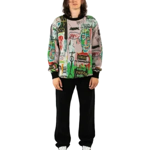 Jean Michel Basquiat Cardigan