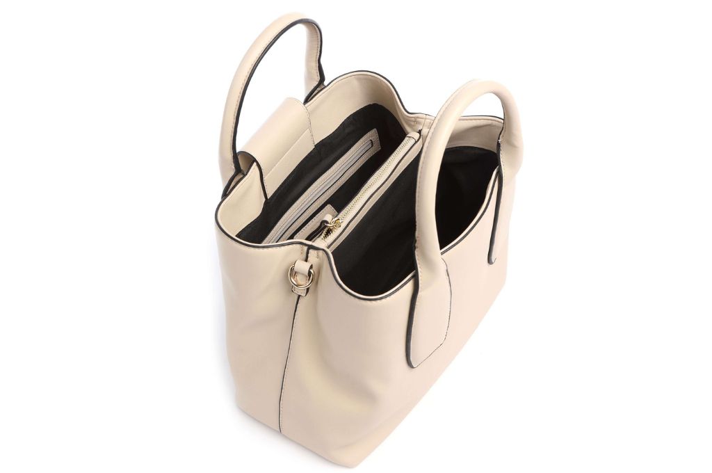 Borsa a mano Valentino Ecrù Linea Tortillas <b>Valentino bags</b> - immagine 5