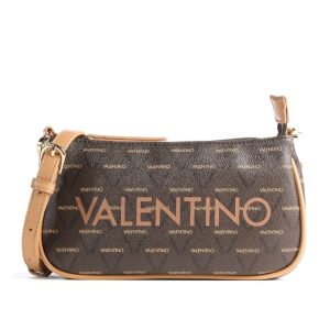 Borsa a spalla Valentino Brown Linea Liuto <b>Valentino bags</b>