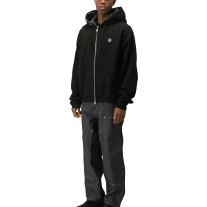 Clown Mesh Zip Hoodie