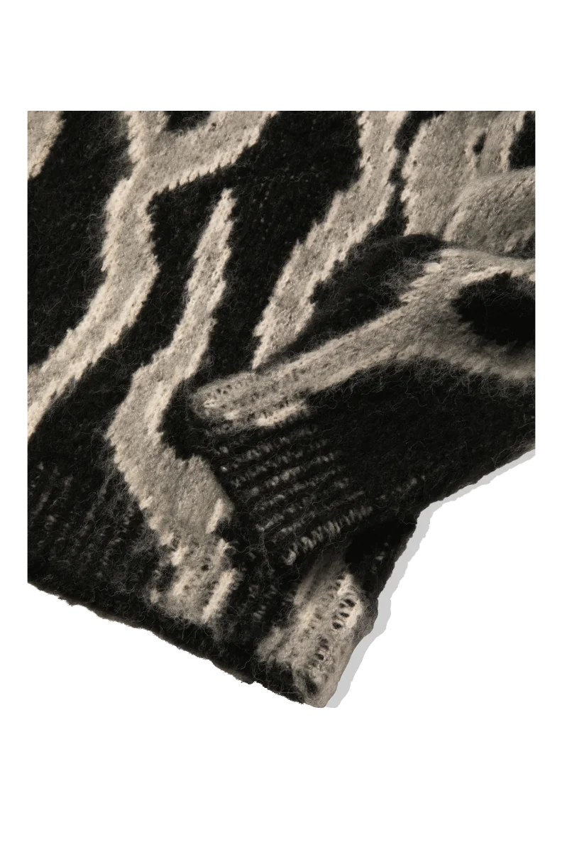 Flames Mohair Crewneck - immagine 7