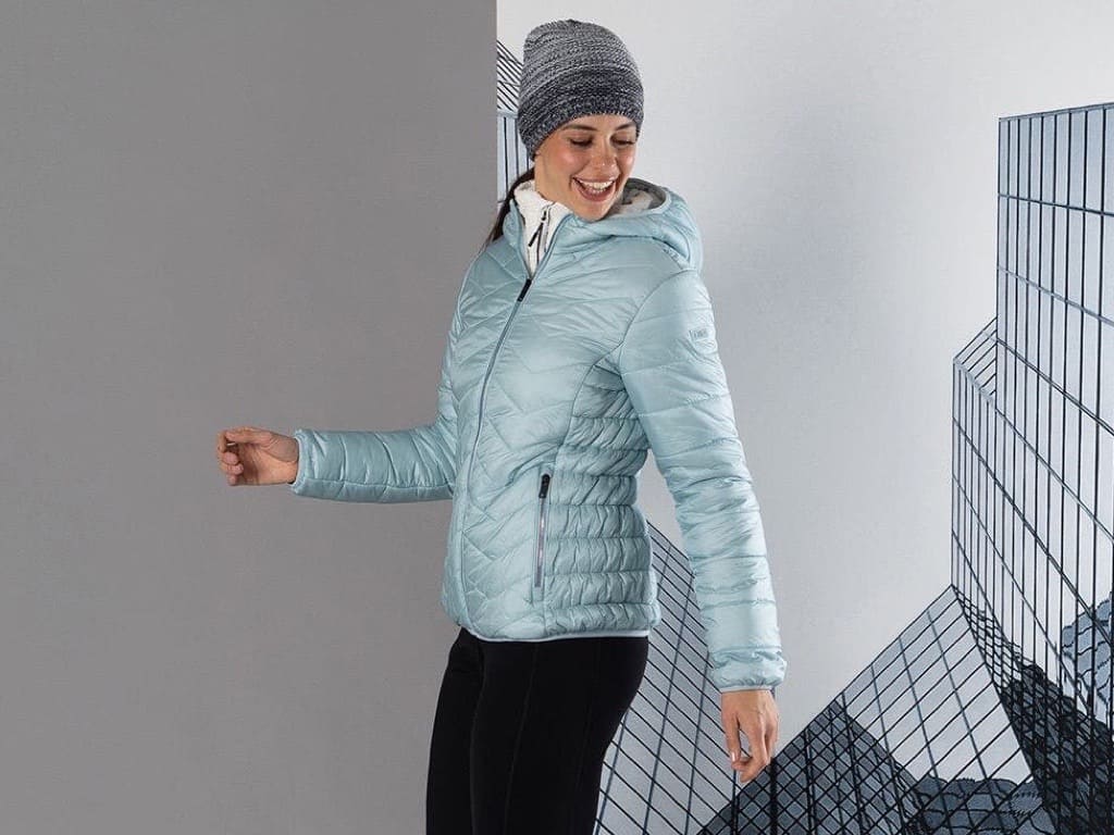 CMP Piumino con impunture diagonali - immagine 5