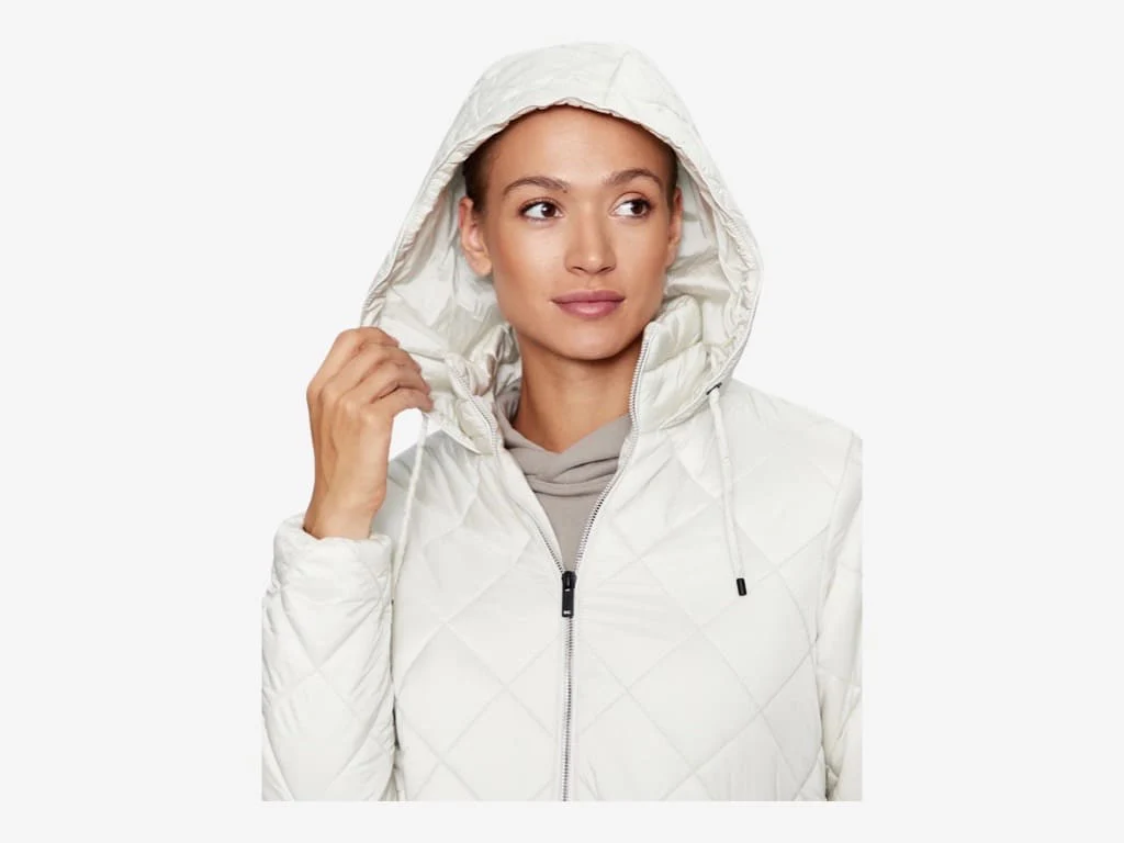 CMP Piumino lungo con impunture diagonali - immagine 5