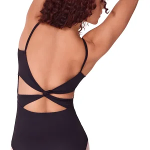 SOFT ELEGANCE CAMISOLE LEOTARD WITH TWIST BACK EL101W
