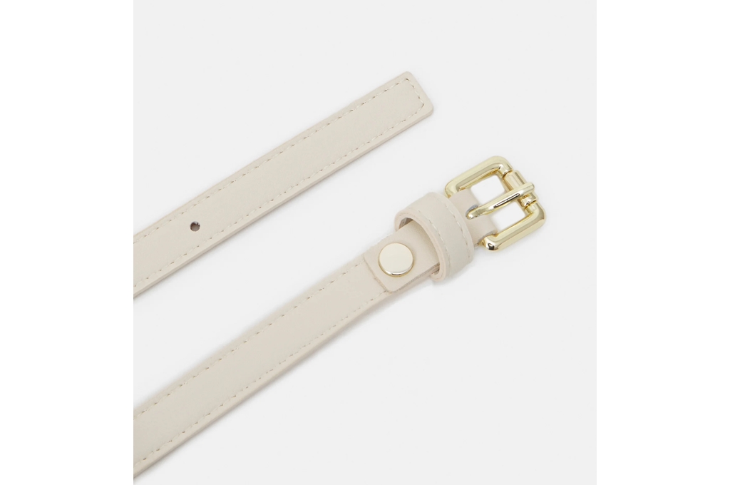 Cintura Ecrù sottile Valentino Emma Winter - immagine 5