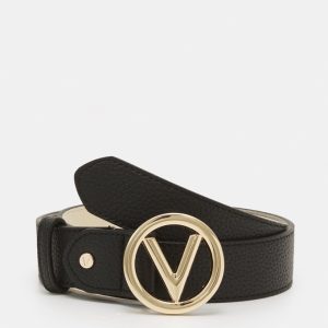 Cintura Valentino Nera Linea Round