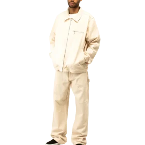 Tonal Jacquard Painters Jacket