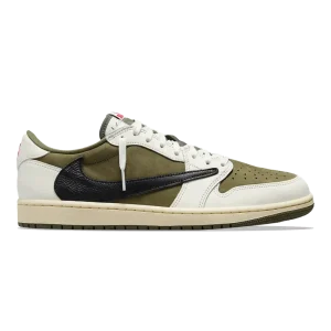 Air Jordan 1 Low OG Sp x Travis Scott "Medium Olive".