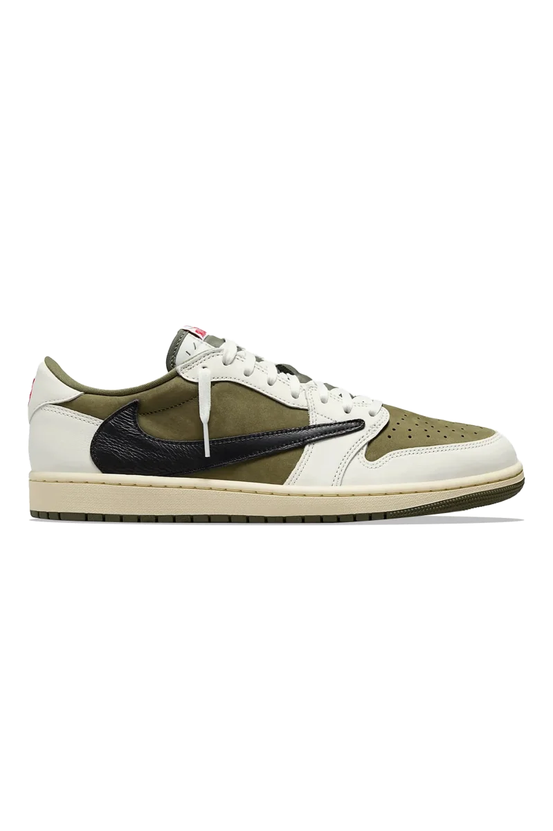 Air Jordan 1 Low OG Sp x Travis Scott "Medium Olive".