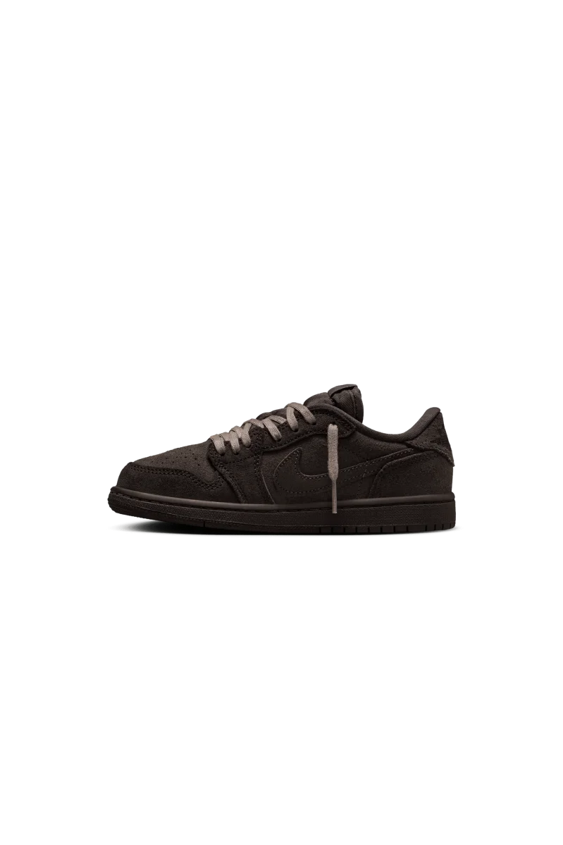 Air Jordan 1 Low OG SP x Travis Scott "Velvet Brown" (PS). - immagine 3