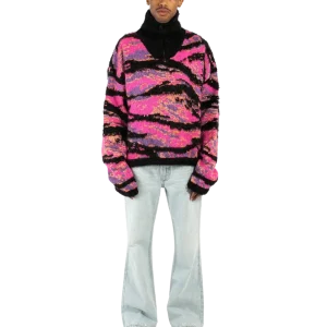 Jacquard Tiger Knitted Swater