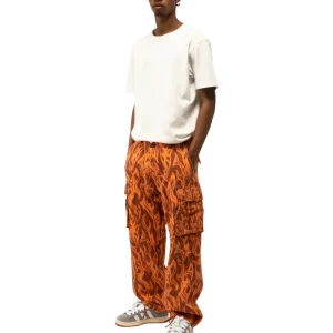 Printed Cargo Pants Woven