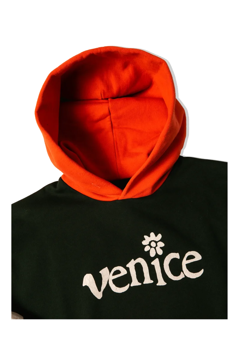 Venice Checker Sleeve Hoodie Knit - immagine 7