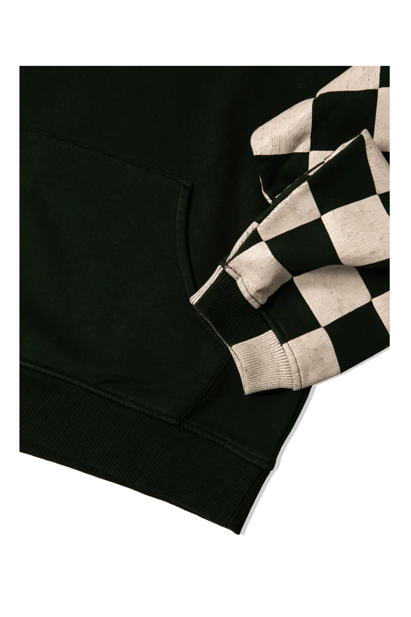 Venice Checker Sleeve Hoodie Knit - immagine 8