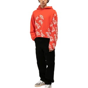 Coca Cola Swirl Hoodie Knit