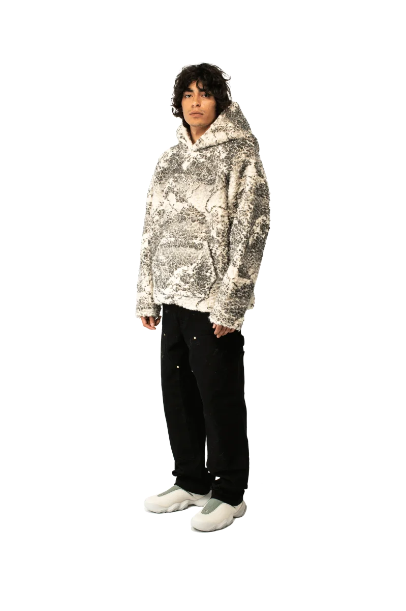 Fleece Hoodie Knit - immagine 4