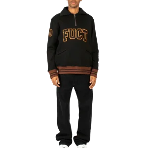 Academy Logo Quarter Zip Sweater