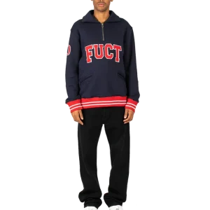 Academy Logo Quarter Zip Sweater