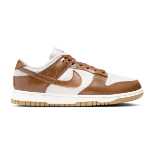 W Dunk Low Lux "Brown Ostrich"